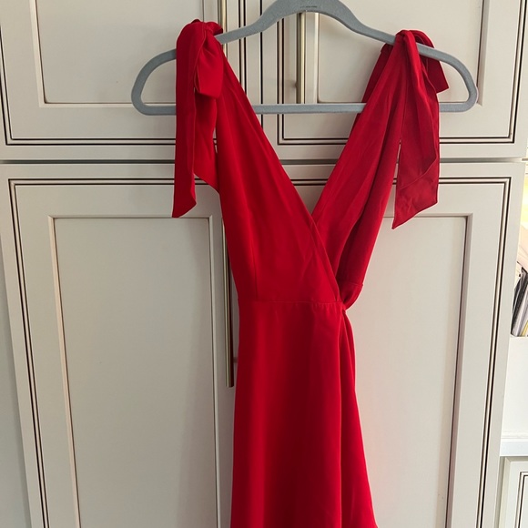 Abercrombie and Fitch Tie Sleeve Mini Dress XXS - Picture 2 of 5